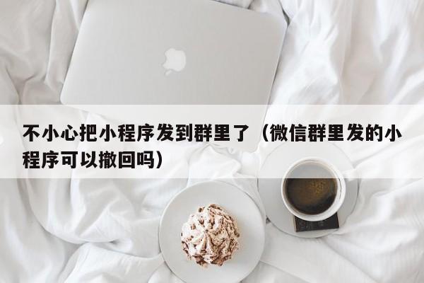 不小心把小程序发到群里了（微信群里发的小程序可以撤回吗）