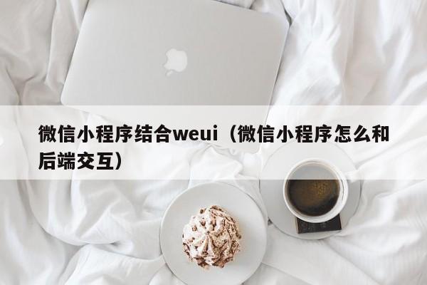 微信小程序结合weui（微信小程序怎么和后端交互）