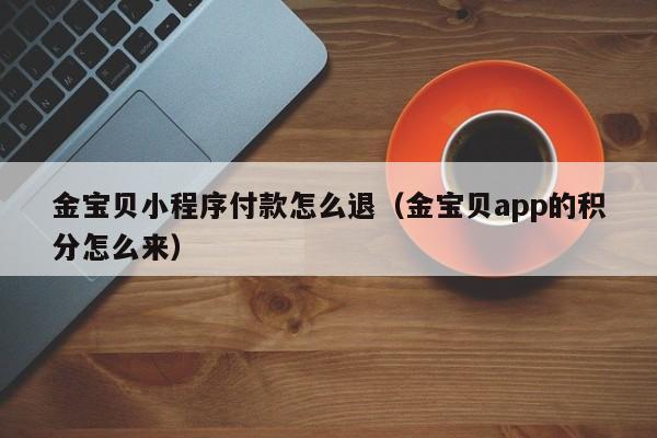 金宝贝小程序付款怎么退（金宝贝app的积分怎么来）