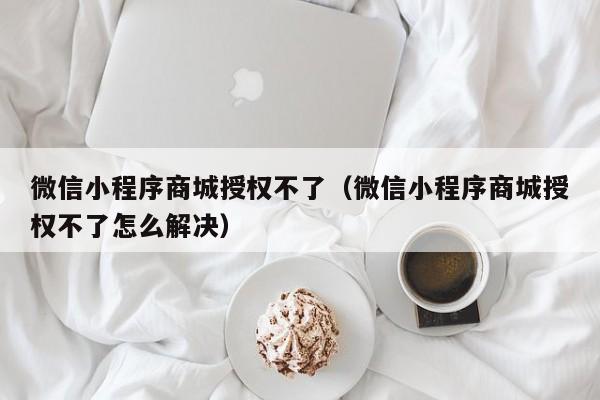 微信小程序商城授权不了（微信小程序商城授权不了怎么解决）