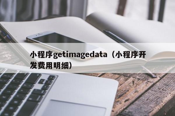 小程序getimagedata（小程序开发费用明细）