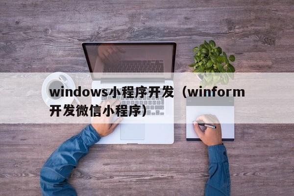 windows小程序开发（winform开发微信小程序）