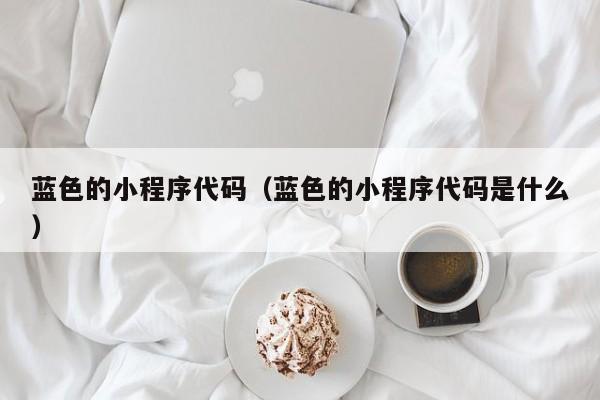 蓝色的小程序代码（蓝色的小程序代码是什么）