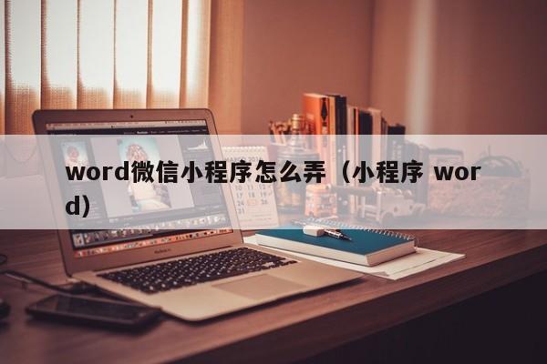 word微信小程序怎么弄（小程序 word）