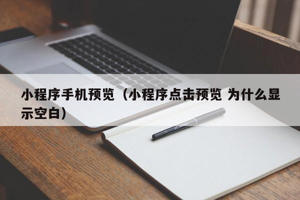 小程序手机预览（小程序点击预览 为什么显示空白）