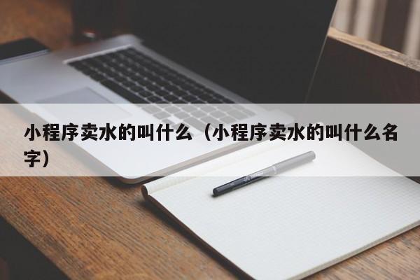 小程序卖水的叫什么（小程序卖水的叫什么名字）