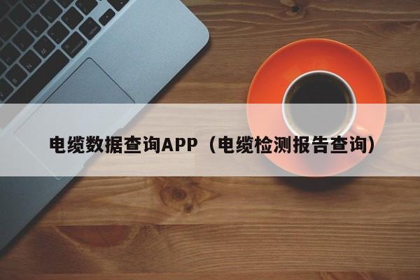 电缆数据查询APP（电缆检测报告查询）